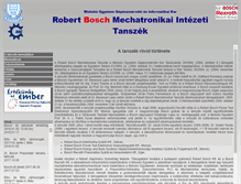Tablet Screenshot of bosch.uni-miskolc.hu