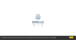 Desktop Screenshot of felveteli.uni-miskolc.hu